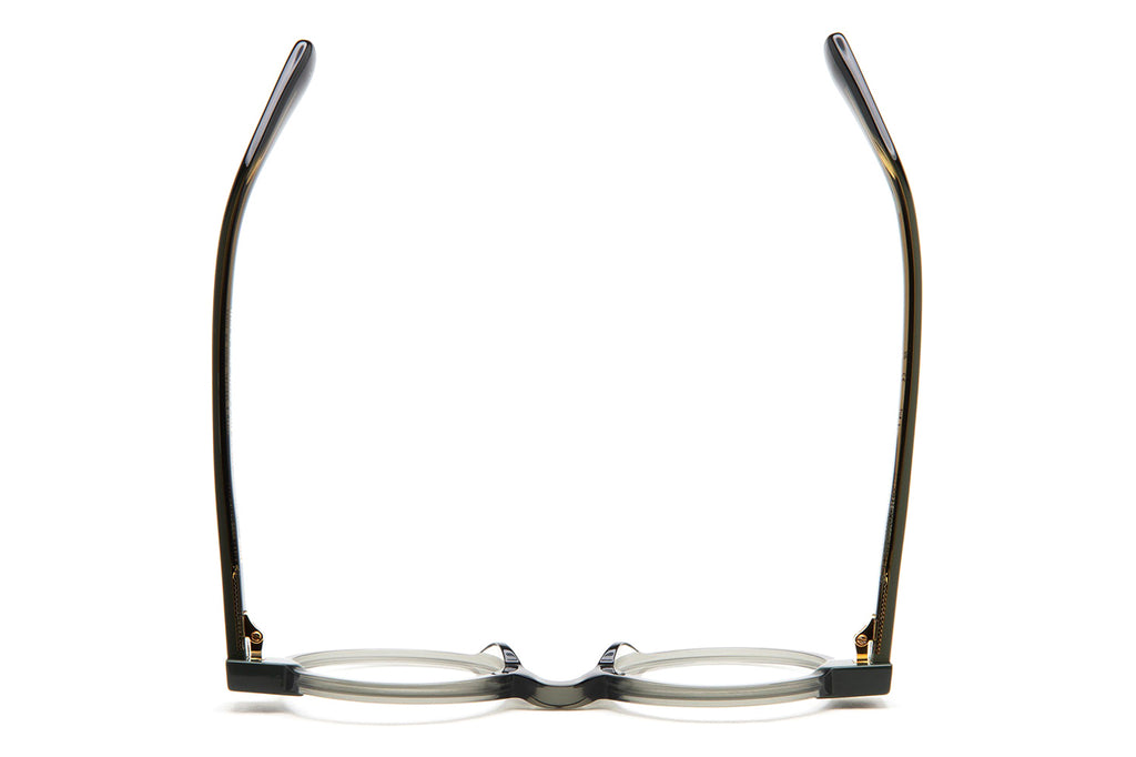 Kaleos Eyehunters - Foyle Eyeglasses Transparent Greyish Green/Opaque Dark Green