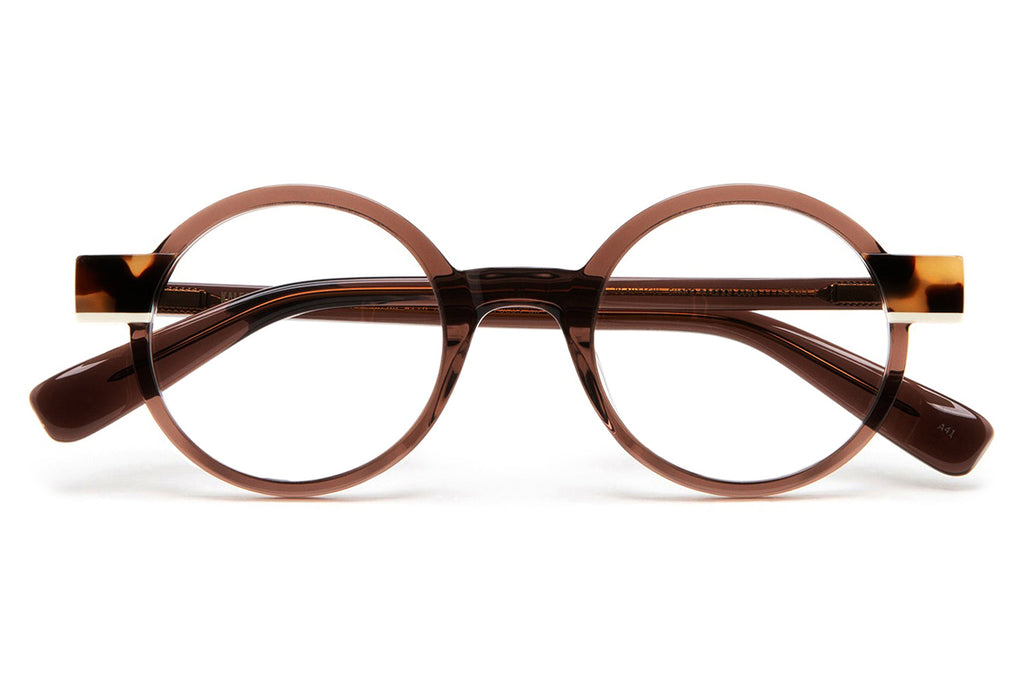 Kaleos Eyehunters - Foyle Eyeglasses Transparent Brown/Brown Tortoise