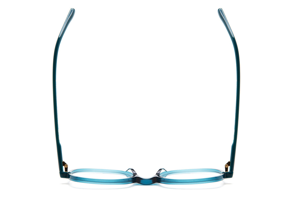 Kaleos Eyehunters - Rowland Eyeglasses Transparent Bluish Green