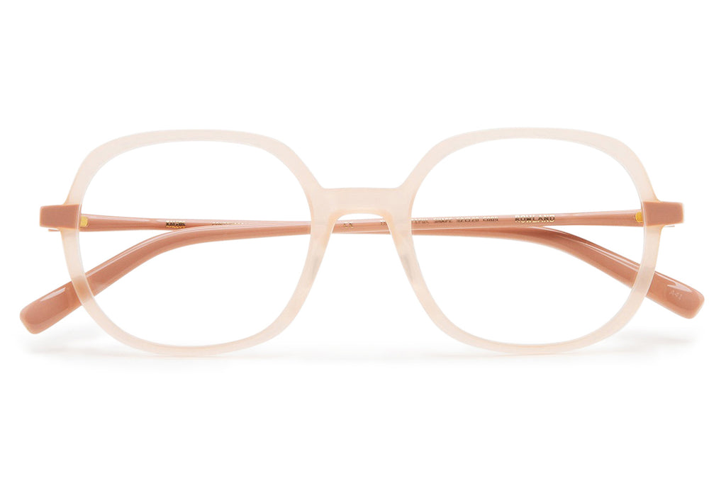 Kaleos Eyehunters - Rowland Eyeglasses Translucent Light Pink