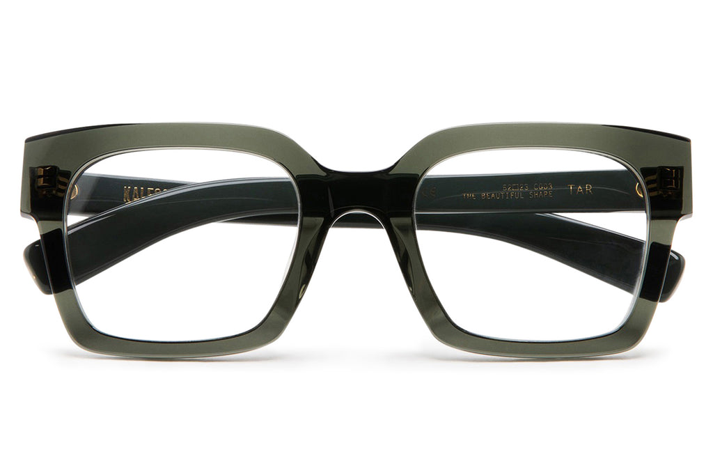 Kaleos Eyehunters - Tar Eyeglasses Transparent Dark Green