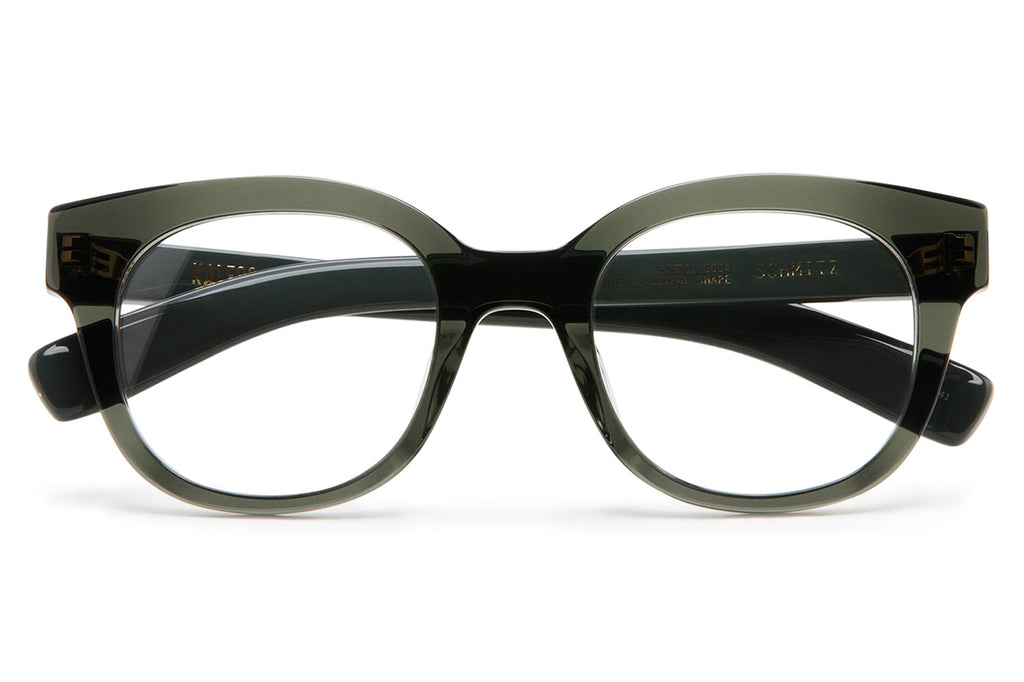 Kaleos Eyehunters - Schmitz Eyeglasses Transparent Dark Green