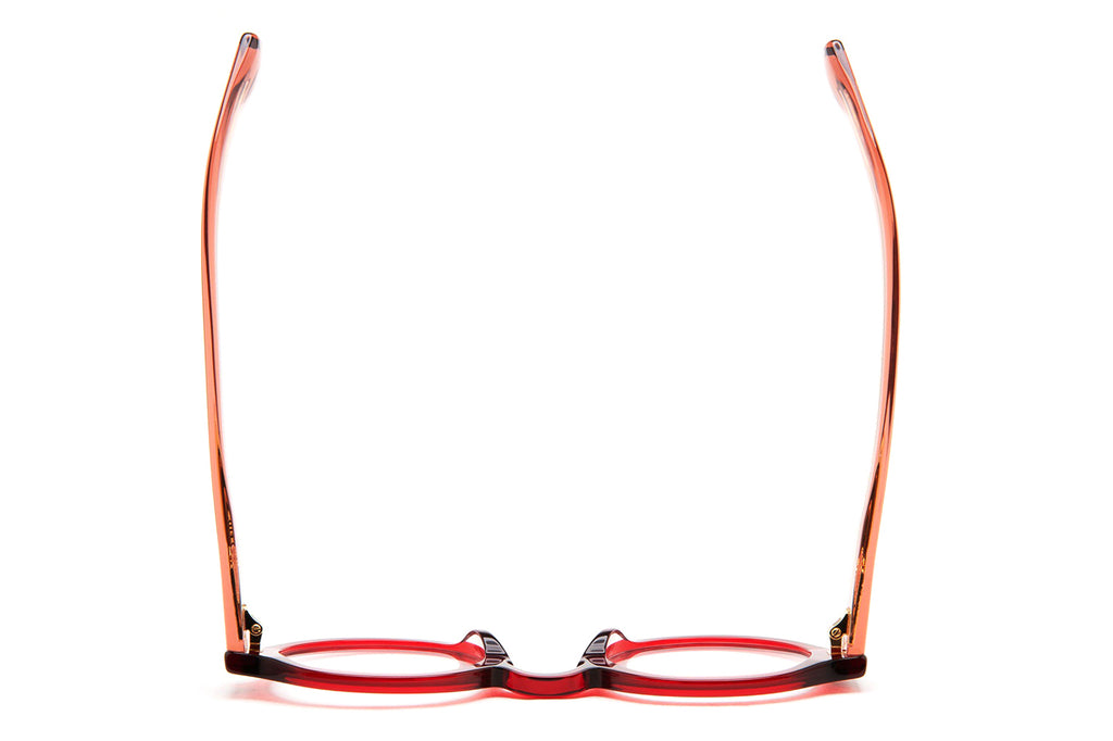 Kaleos Eyehunters - Carson Eyeglasses Transparent Red