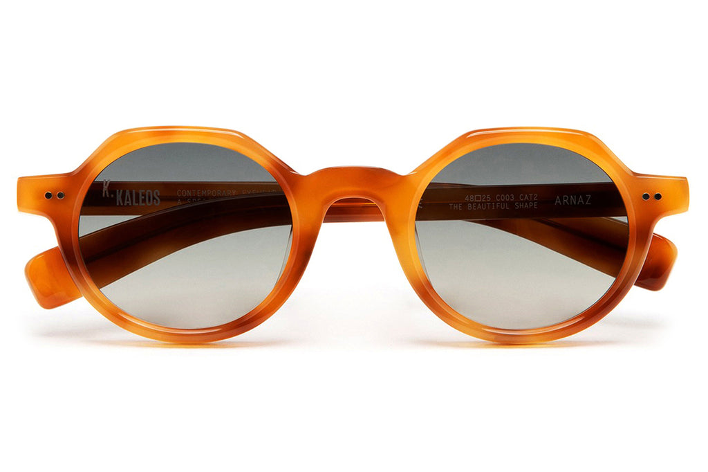 Kaleos Eyehunters - Arnaz Sunglasses Amber Tortoise