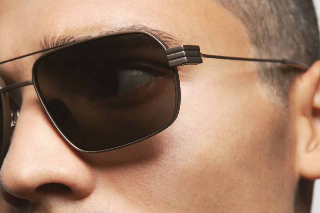 Kaleos Eyehunters - Luzhin Sunglasses Matte Dark Brown
