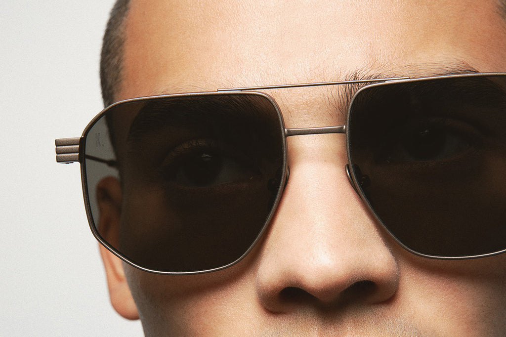 Kaleos Eyehunters - Schultz Sunglasses Matte Dark Brown