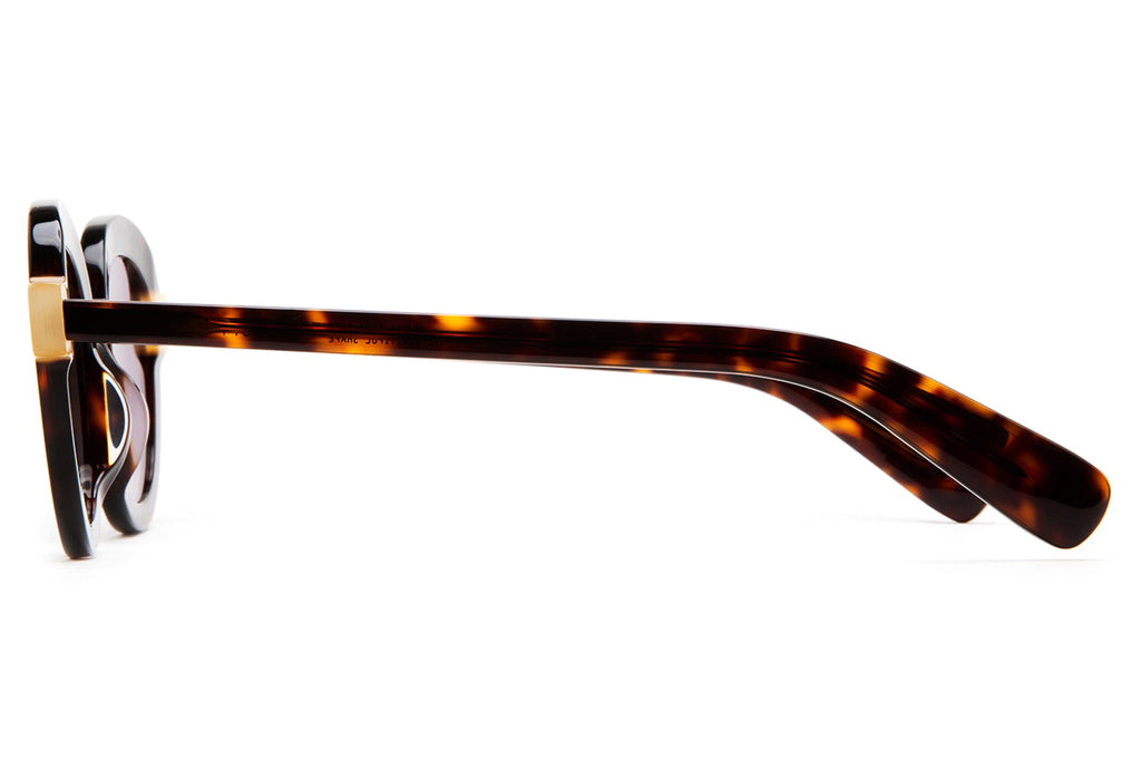 Kaleos Eyehunters - Macguff Sunglasses Dark Brown Tortoise/Translucent Beige