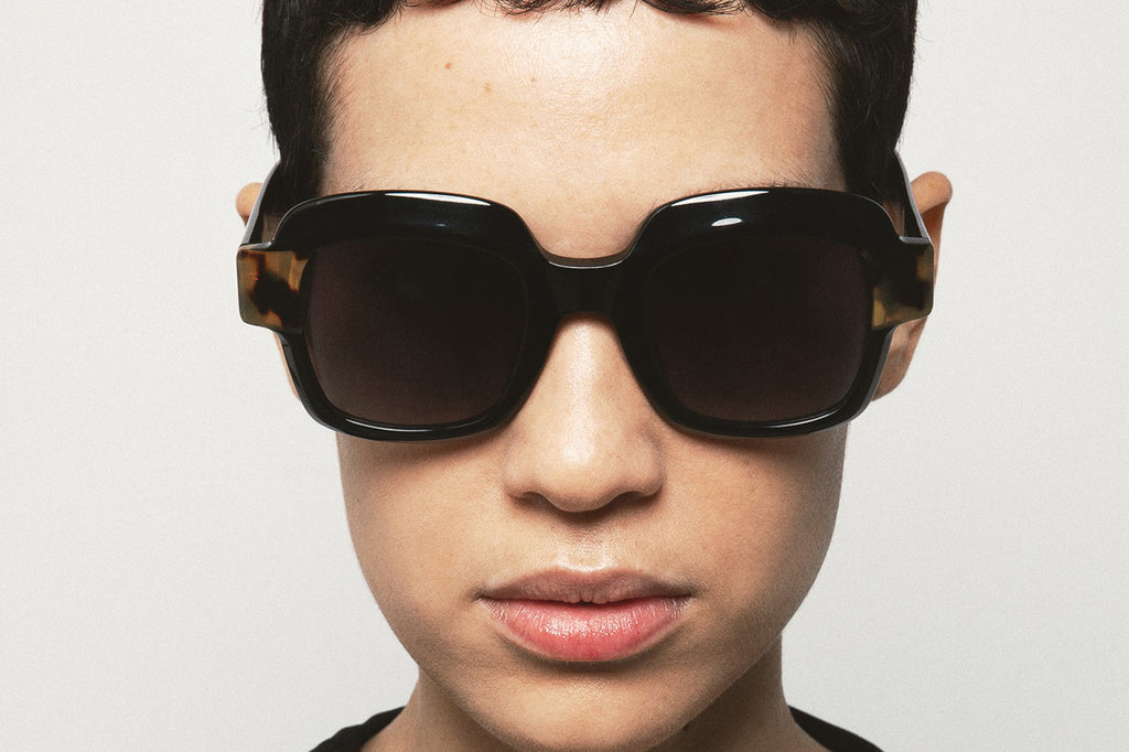 Kaleos Eyehunters - Lynn Sunglasses Black/Brown Tortoise