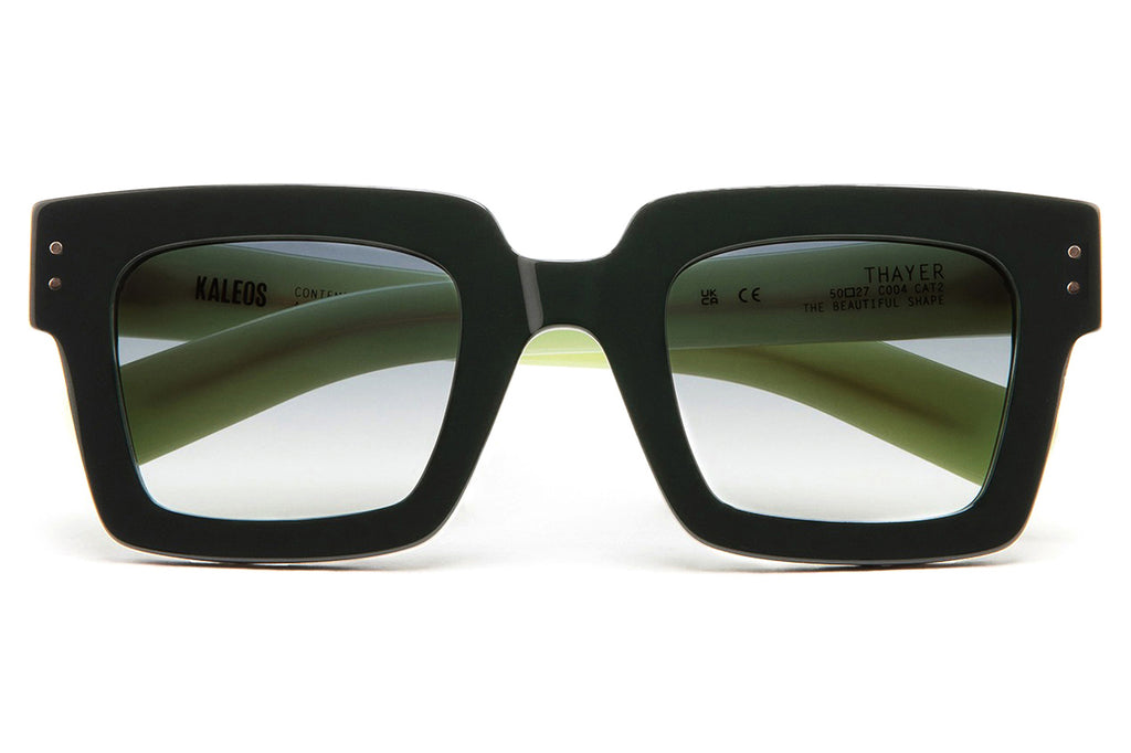 Kaleos Eyehunters - Thayer Sunglasses Dark Green