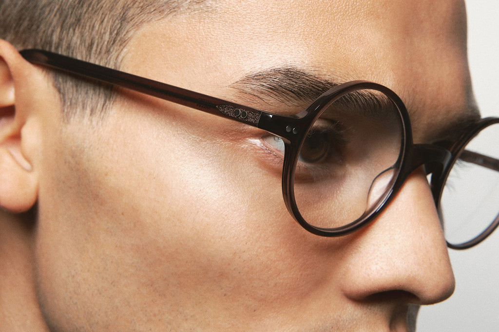 Kaleos Eyehunters - Voller Eyeglasses Transparent Dark Brown