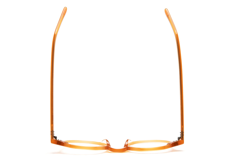 Kaleos Eyehunters - Vaccard Eyeglasses Translucent Amber