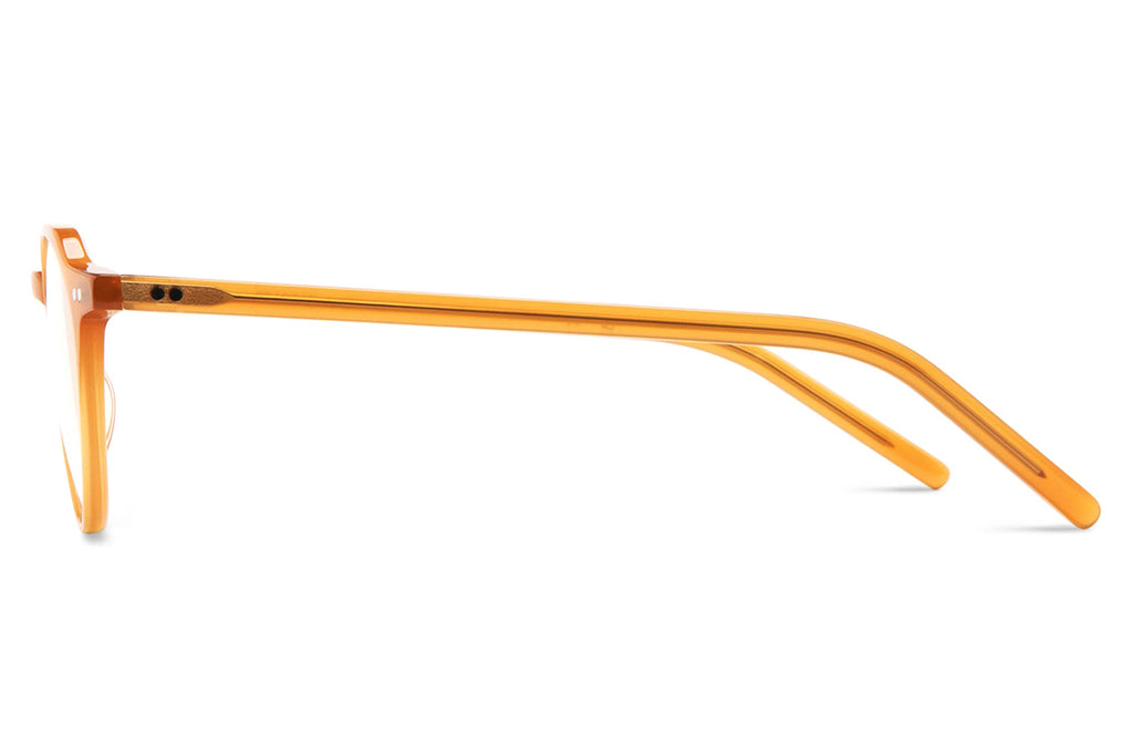 Kaleos Eyehunters - Vaccard Eyeglasses Translucent Amber