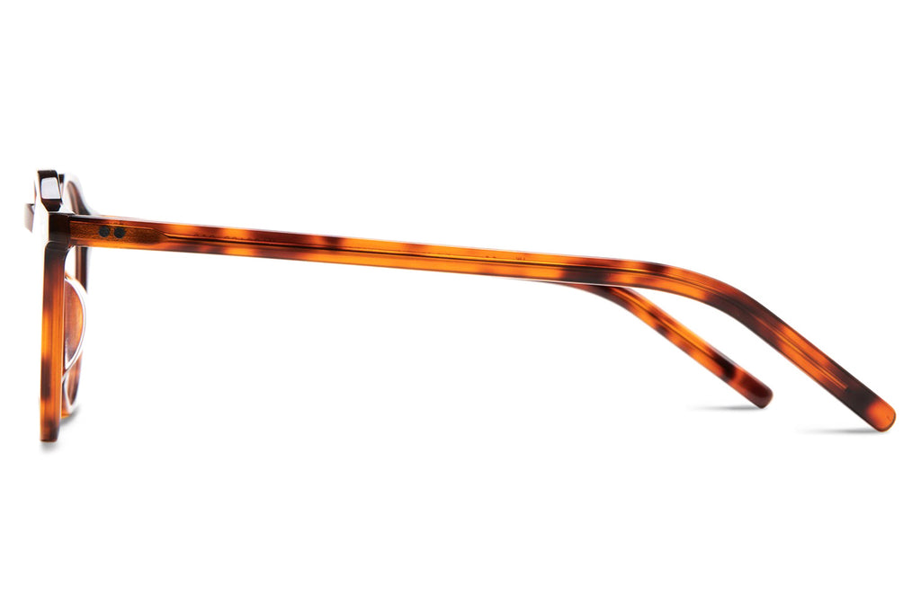 Kaleos Eyehunters - Vaccard Eyeglasses Dark Brown Tortoise