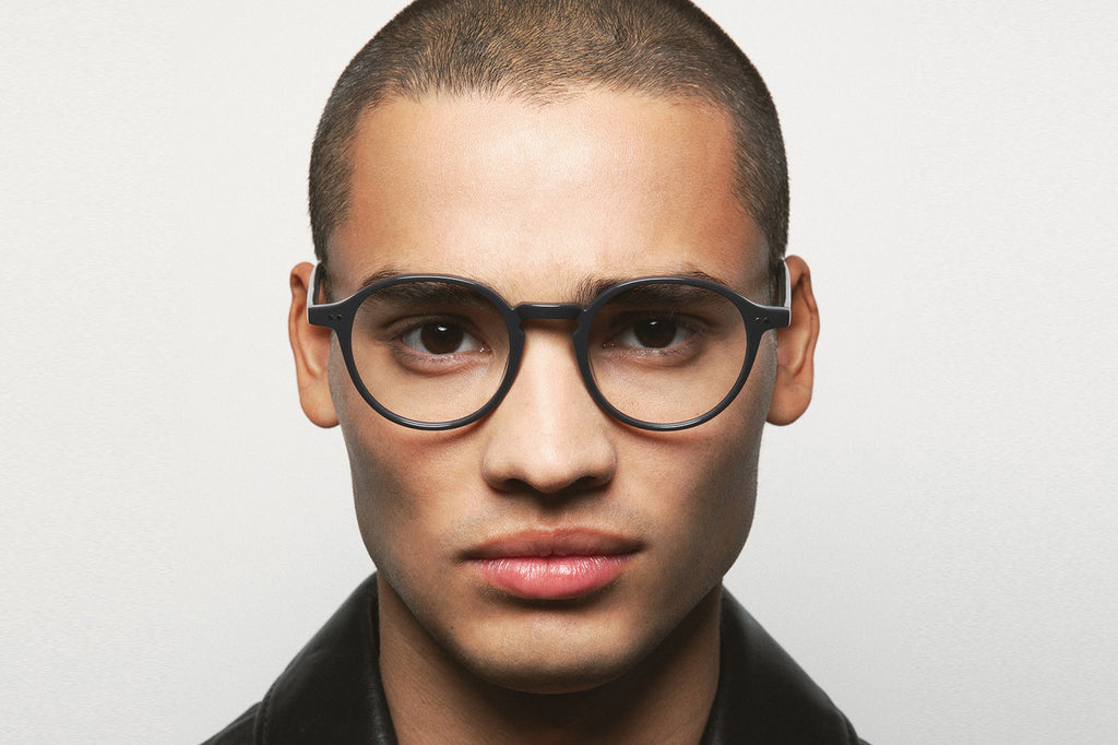 Kaleos Eyehunters - Strasser Eyeglasses Matte Black