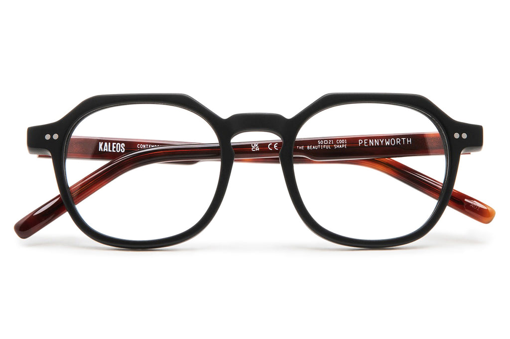 Kaleos Eyehunters - Pennyworth Eyeglasses Matte Black