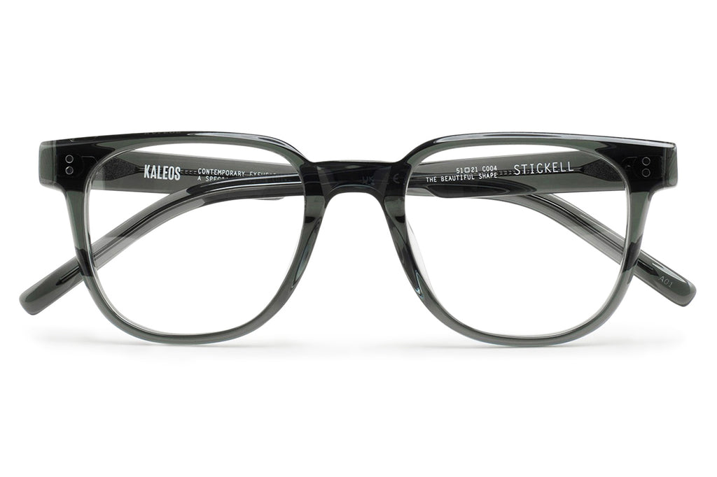Kaleos Eyehunters - Stickell Eyeglasses Transparent Greyish Green