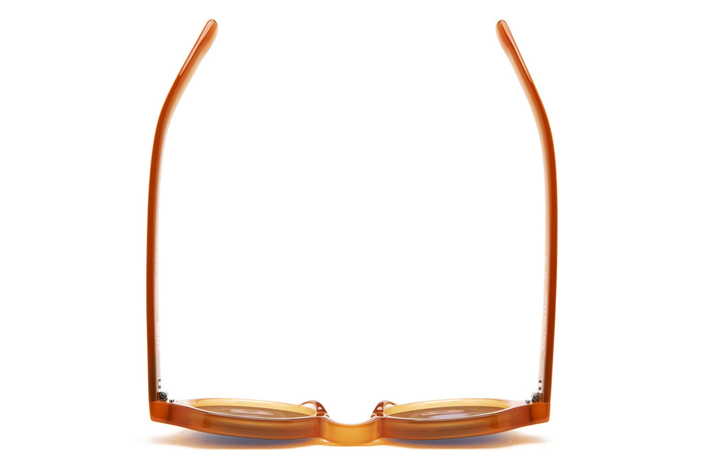Kaleos Eyehunters - Oppenheimer Sunglasses Transparent Amber