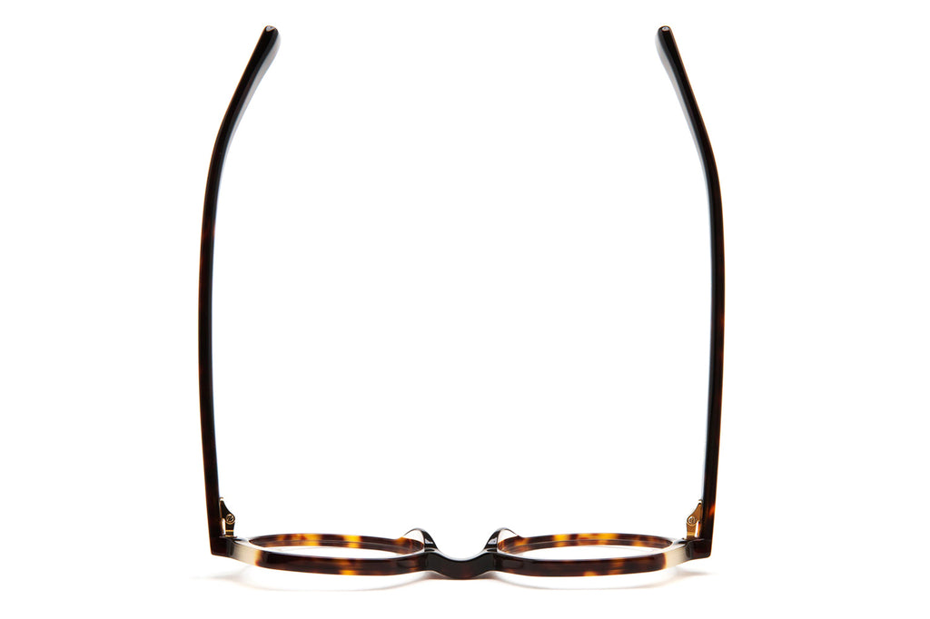 Kaleos Eyehunters - Hanson Eyeglasses Dark Brown Tortoise/Translucent Beige