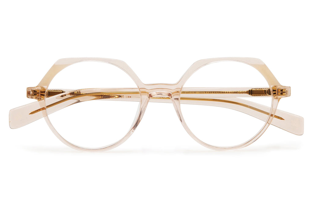 Kaleos Eyehunters - Hanson Eyeglasses Transparent Light Beige/Transparent Beige