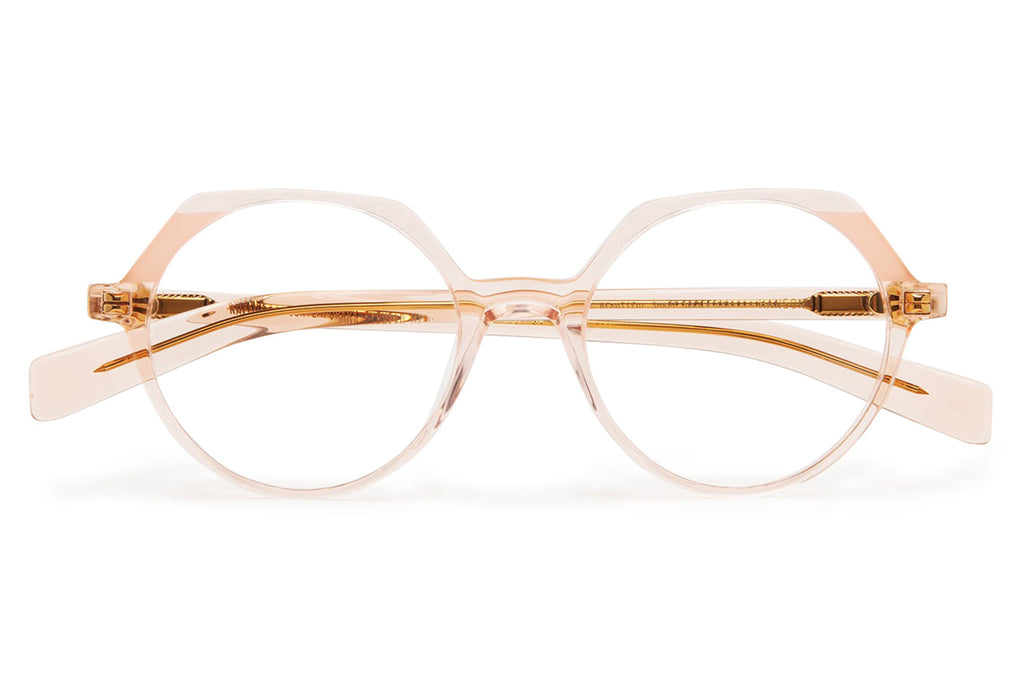 Kaleos Eyehunters - Hanson Eyeglasses Transparent Light Pink/Translucent Pink