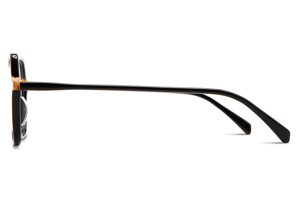 Kaleos Eyehunters - Perry Eyeglasses Black/Honey Tortoise