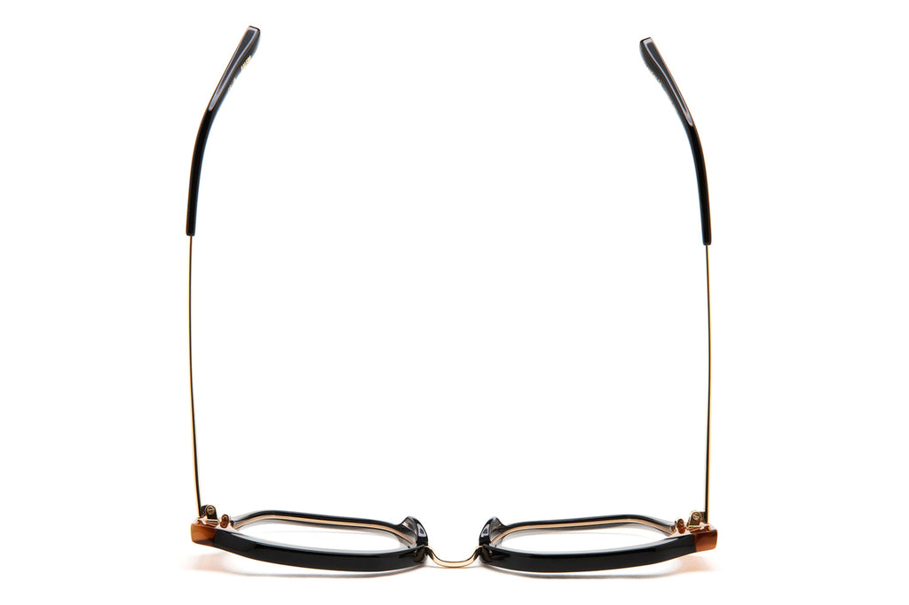 Kaleos Eyehunters - McLaughlin Eyeglasses Black/Honey Tortoise