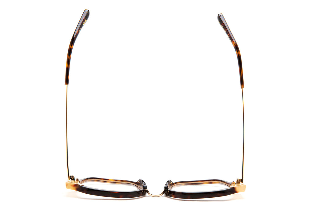Kaleos Eyehunters - McLaughlin Eyeglasses Dark Brown Tortoise/Translucent Ivory