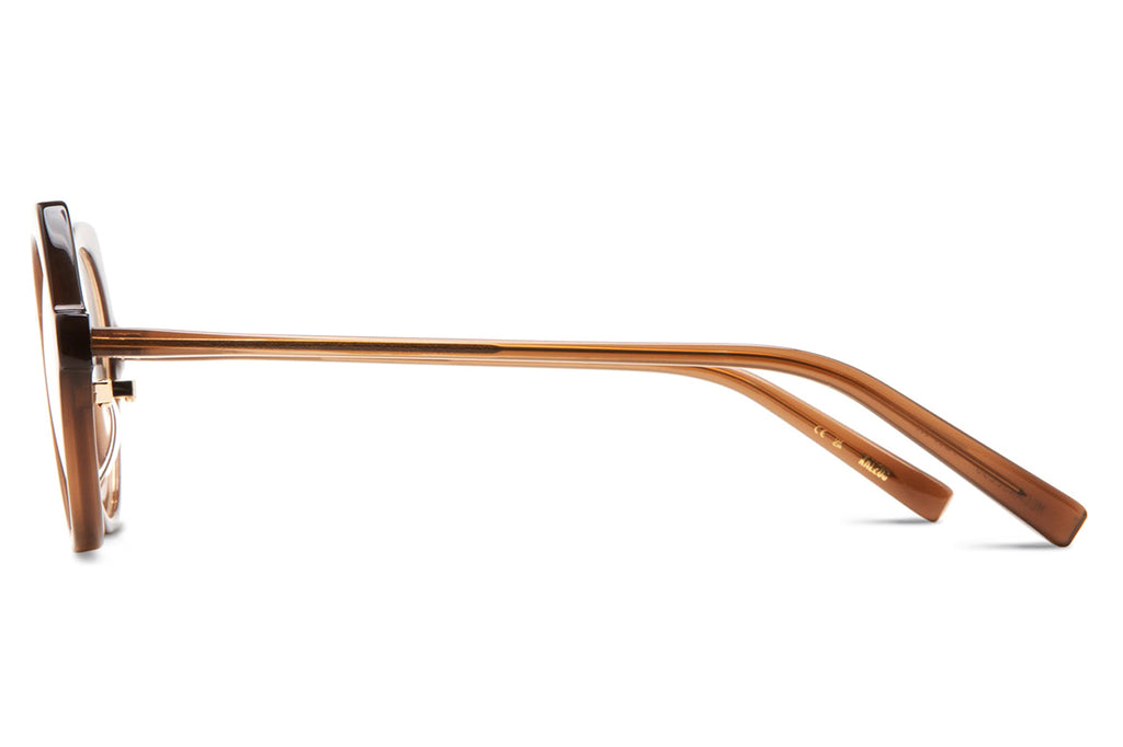 Kaleos Eyehunters - McCandless Eyeglasses Transparent Brown