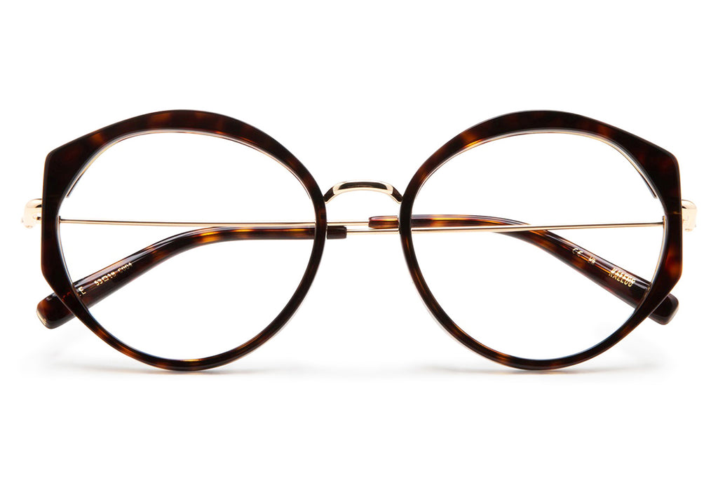 Kaleos Eyehunters - Cole Eyeglasses Dark Brown Tortoise