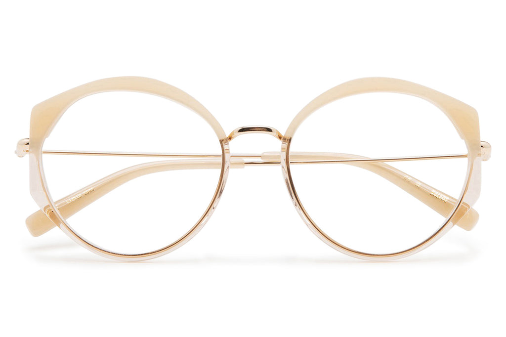 Kaleos Eyehunters - Cole Eyeglasses Transparent Beige/Translucent Ivory