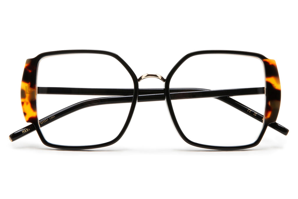 Kaleos Eyehunters - Maxwell Eyeglasses Black/Brown Tortoise