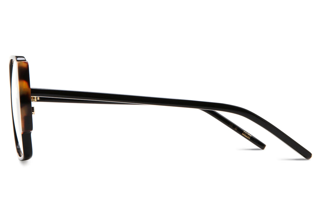 Kaleos Eyehunters - Maxwell Eyeglasses Black/Brown Tortoise