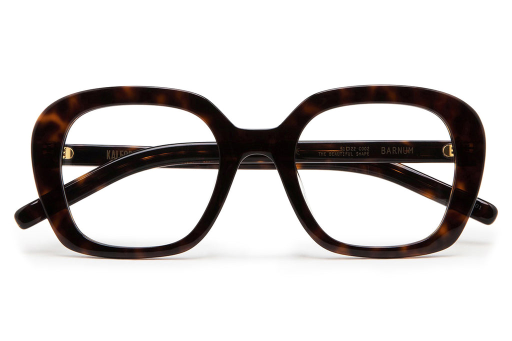 Kaleos Eyehunters - Barnum Eyeglasses Dark Brown Tortoise