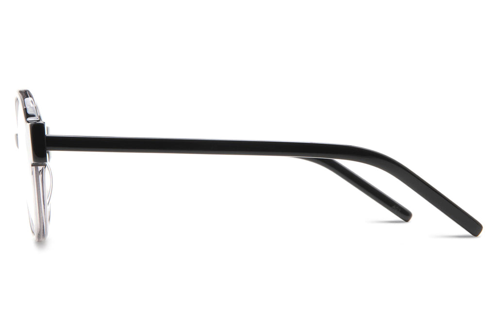 Kaleos Eyehunters - Leclaire Eyeglasses Transparent Light Grey/Dark Grey