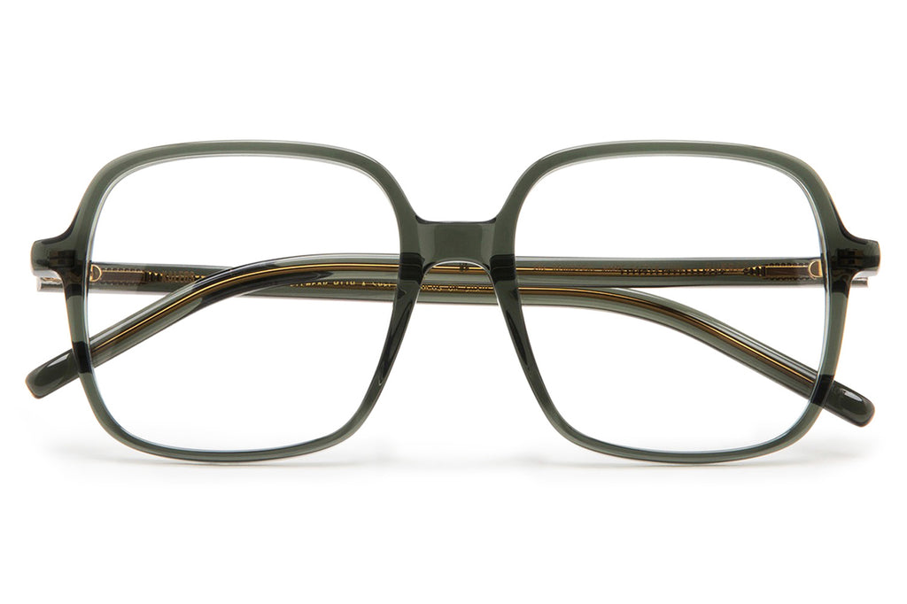 Kaleos Eyehunters - Burres Eyeglasses Transparent Dark Green