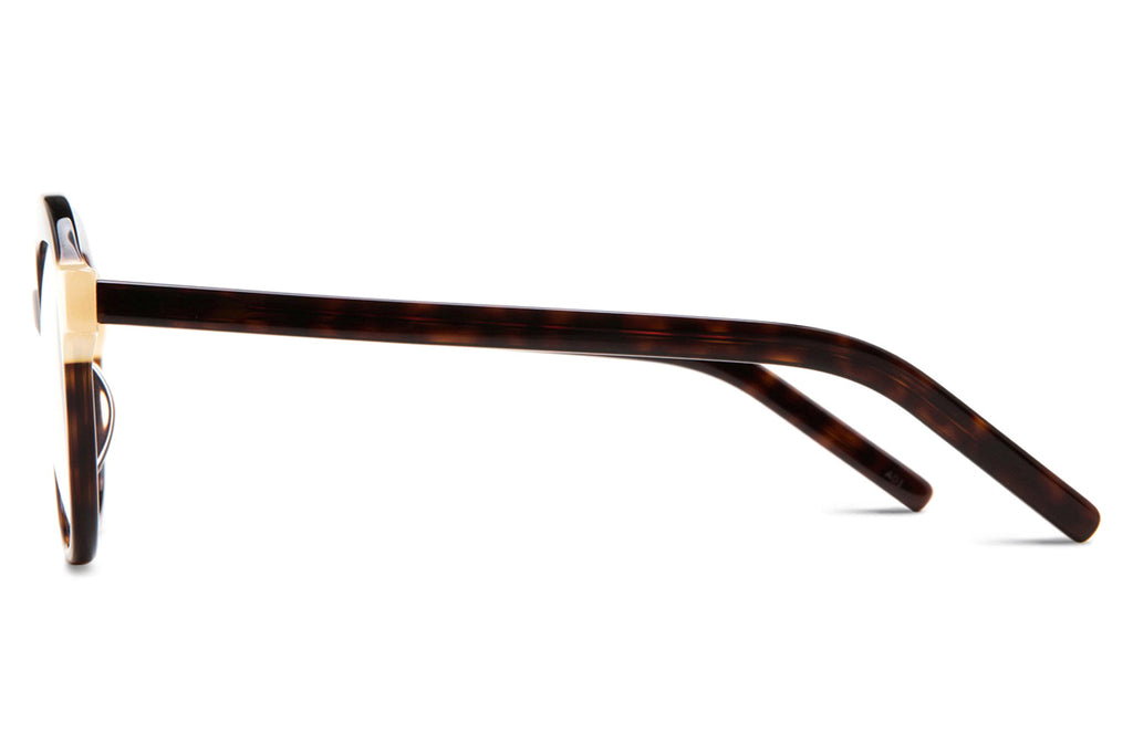 Kaleos Eyehunters - Rink Eyeglasses Dark Brown Tortoise/Translucent Beige