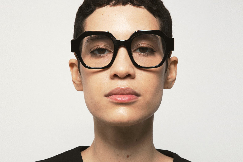 Kaleos Eyehunters - Van Dyne Eyeglasses Black