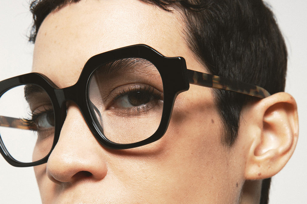 Kaleos Eyehunters - Van Dyne Eyeglasses Black