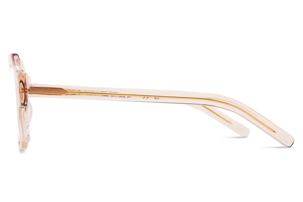 Kaleos Eyehunters - Van Dyne Eyeglasses Transparent Light Pink