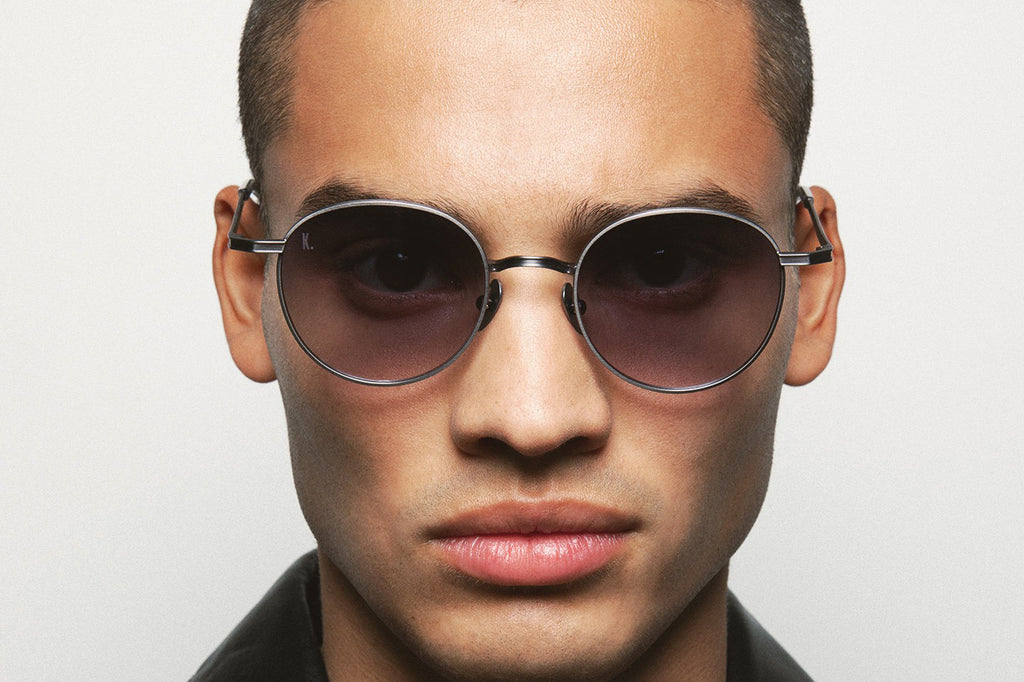 Kaleos Eyehunters - Simmonds Sunglasses Brushed Silver