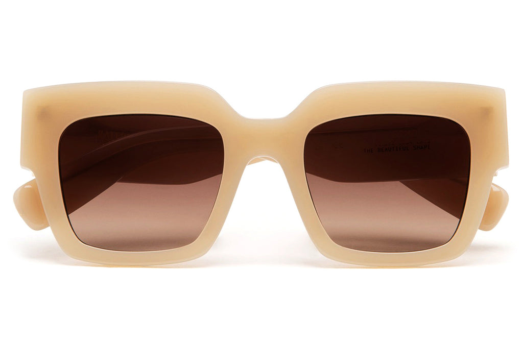 Kaleos Eyehunters - Simone Sunglasses Translucent Beige