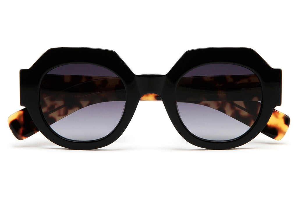 Kaleos Eyehunters - Tatlock Sunglasses Black with  Black Gradient Lenses