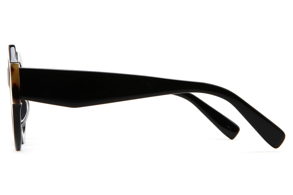 Kaleos Eyehunters - Foote Sunglasses Black/Brown Tortoise/White