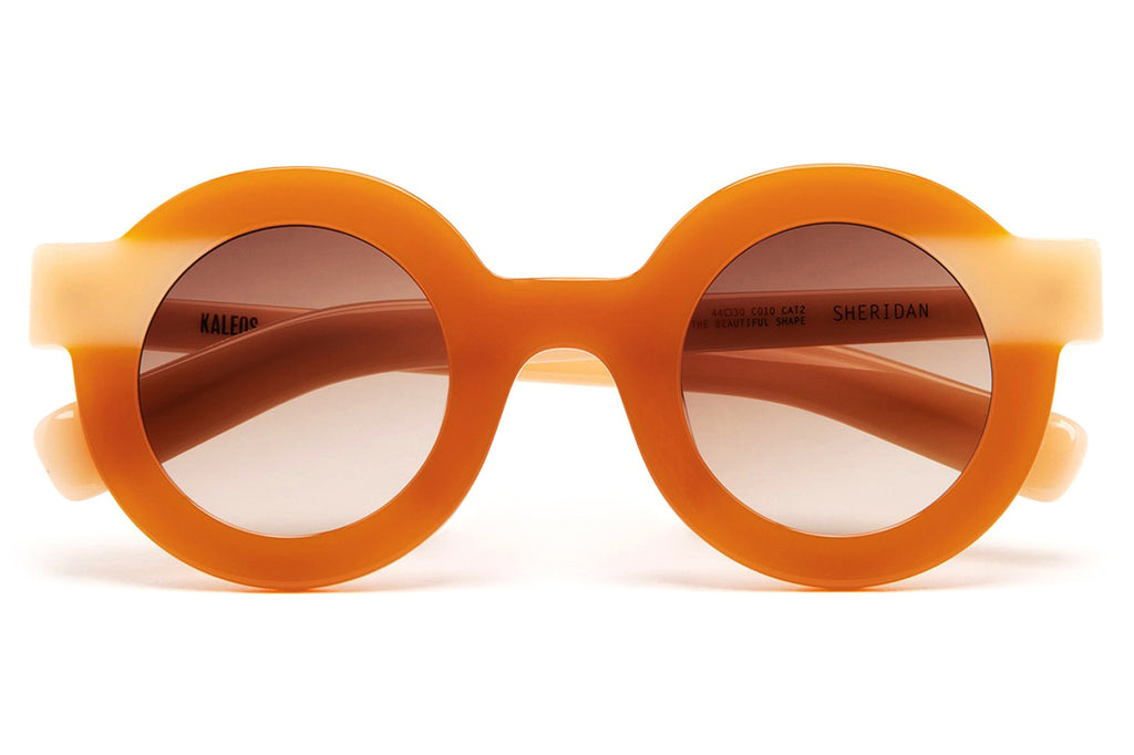 Kaleos Eyehunters - Sheridan Sunglasses Orange/Translucent Light Orange