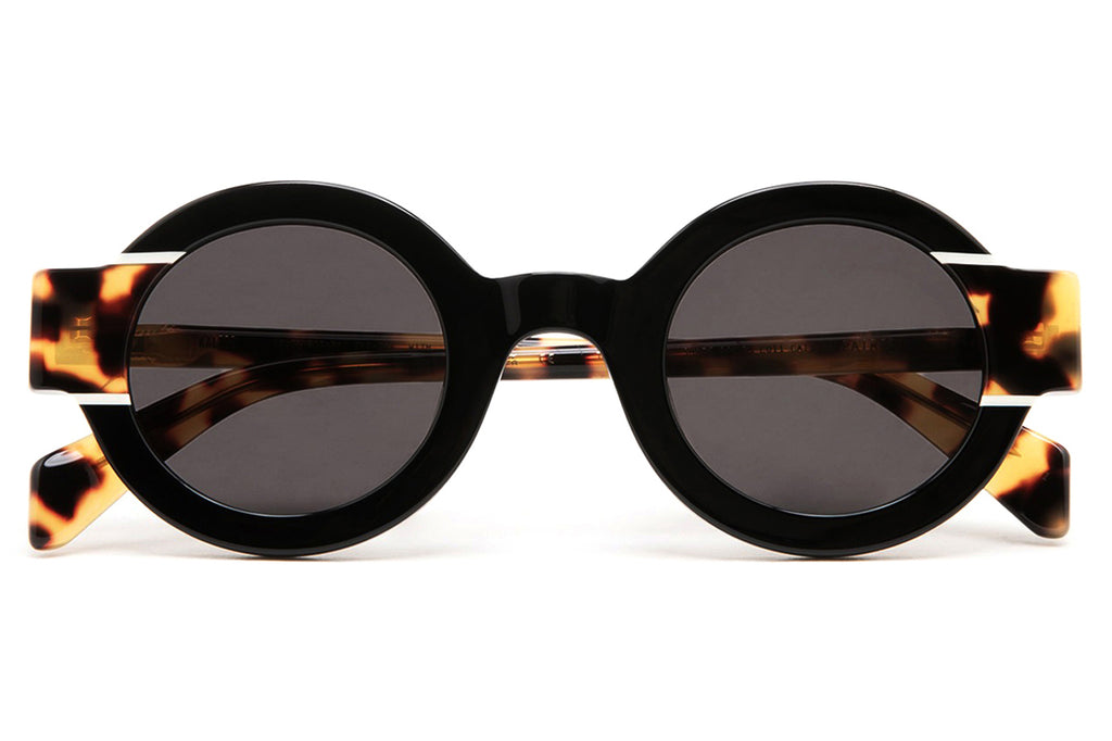 Kaleos Eyehunters - Patrick Sunglasses Black/Brown Tortoise/White