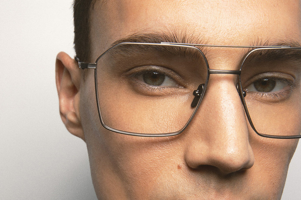 Kaleos Eyehunters - Hoss Eyeglasses Silver