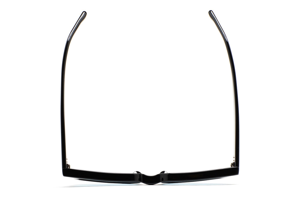 Kaleos Eyehunters - Pohl Sunglasses Black with Blue Photochromic Lenses