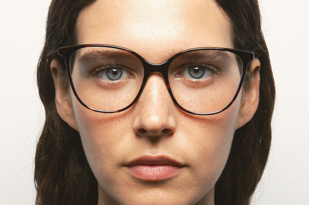 Kaleos Eyehunters - Lardi Eyeglasses Dark Brown Tortoise