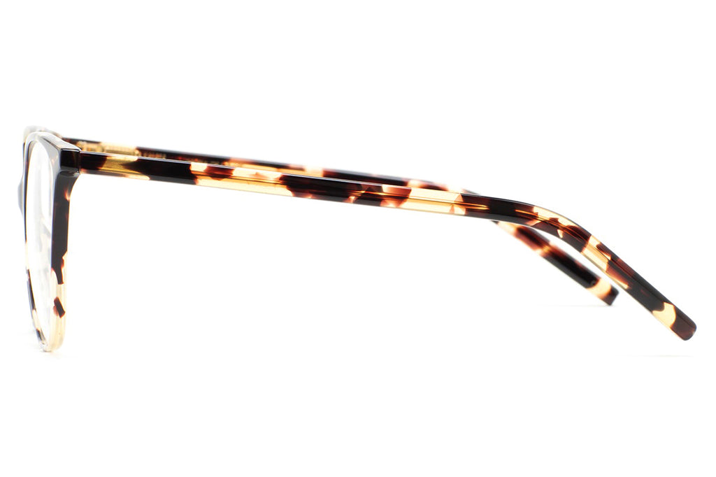 Kaleos Eyehunters - Lardi Eyeglasses Vintage Brown Havana