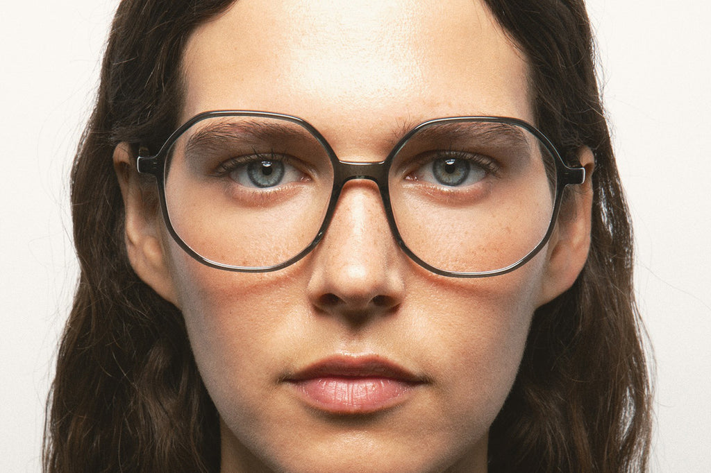 Kaleos Eyehunters - Avery Eyeglasses Transparent Greyish Green